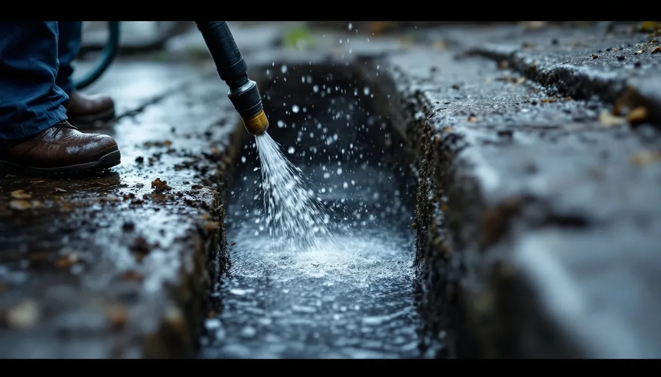 Downspout Drain Cleaning in Omaha